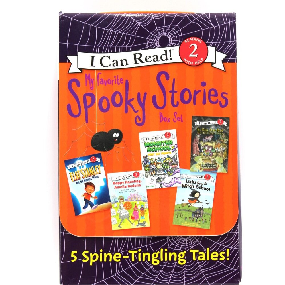 My Favorite Spooky Stories 5 Book Box Set Spine- Tingling Tales! I Can Read! 2